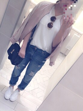 R さん（レディース・164cm）の春コーディネート