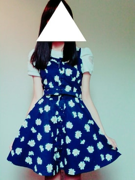 「マーガレット」｜「アイテム（ワンピース/ドレス）」を使った、#Banamy_Banaryさん（レディース・158cm）の夏コーディネート