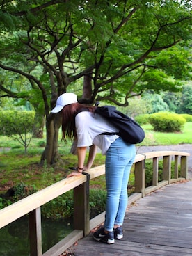 유우키さん（レディース・160cm）の夏コーディネート