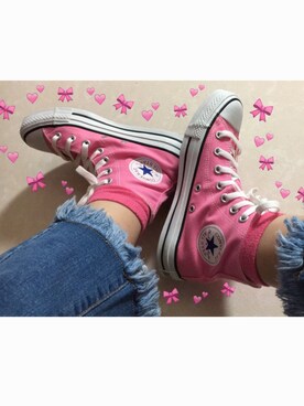 「allstar」｜「アイテム（デニムパンツ）」を使った、𝚖さん（レディース・155cm）の春コーディネート