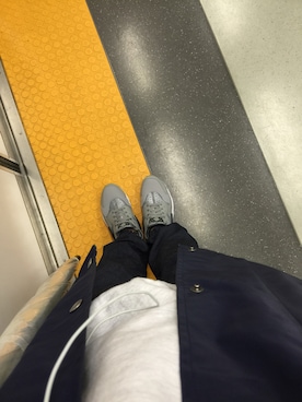 「Nike air huarache」｜ybさん（メンズ・176cm）の冬コーディネート