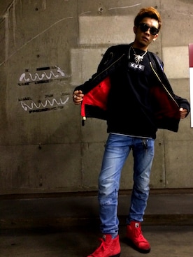 oh!!さん（メンズ・170cm）の冬コーディネート