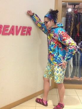 日下部氏さん(メンズ・180cm)の春コーディネート