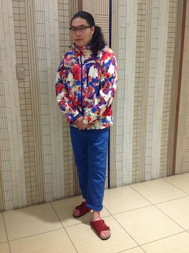 日下部氏さん(メンズ・180cm)の夏コーディネート