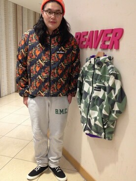 「MANASTASH（マナスタッシュ）のアイテム（スニーカー）」を使った、日下部氏さん（メンズ・180cm）の秋コーディネート