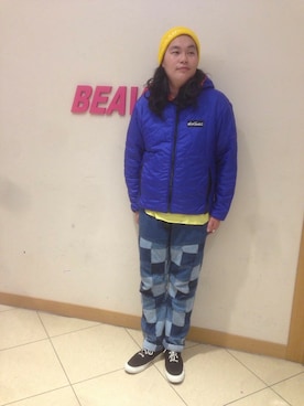 日下部氏さん（メンズ・180cm）の秋コーディネート