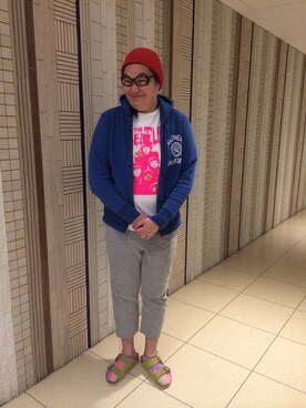 日下部氏さん(メンズ・180cm)の春コーディネート