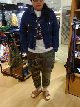 日下部氏さん(メンズ・180cm)の夏コーディネート