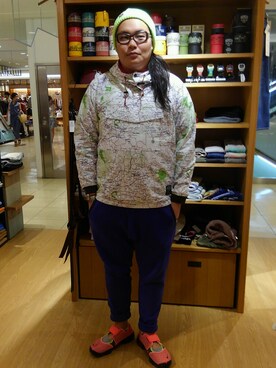 日下部氏さん（メンズ・180cm）の秋コーディネート