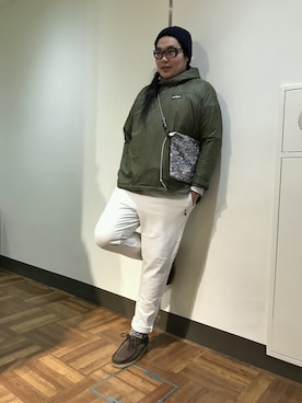 日下部氏さん(メンズ・180cm)の秋コーディネート