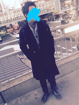 「TIGRE BROCANTE（ティグルブロカンテ）のアイテム（スーツジャケット）」を使った、Takato さん（メンズ・174cm）の冬コーディネート