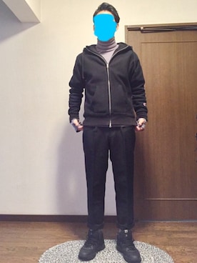Takato さん（メンズ・174cm）の冬コーディネート