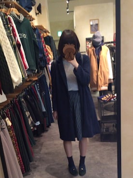 「ボブ女子」｜るあさん（レディース・170cm）の冬コーディネート