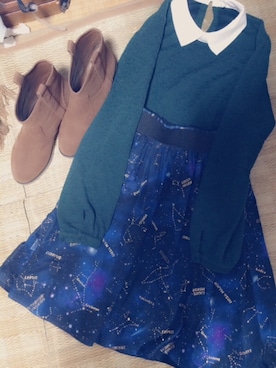 「tiptop」｜るあさん（レディース・170cm）の春コーディネート