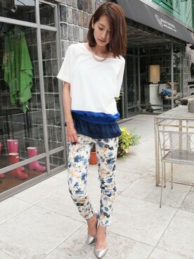 BEAUTY&YOUTH UNITED ARROWSさん（レディース・163cm）の夏コーディネート