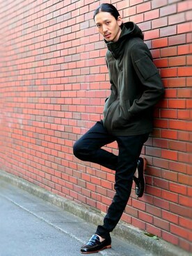 「MONKEY TIME（モンキータイム）のアイテム（ブルゾン）」を使った、BEAUTY&YOUTH UNITED ARROWSさん（メンズ・178cm）の秋コーディネート
