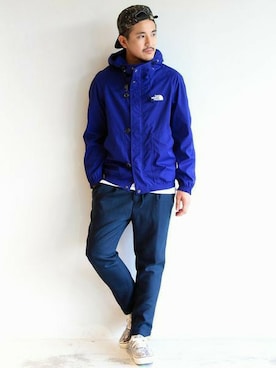 「MONKEY TIME（モンキータイム）のアイテム（マウンテンパーカー）」を使った、BEAUTY&YOUTH UNITED ARROWSさん（メンズ・173cm）の秋コーディネート