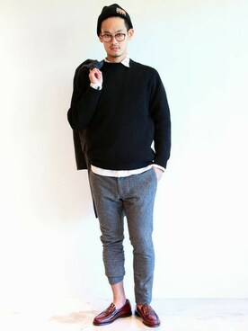 BEAUTY&YOUTH UNITED ARROWSさん（メンズ・173cm）の秋コーディネート
