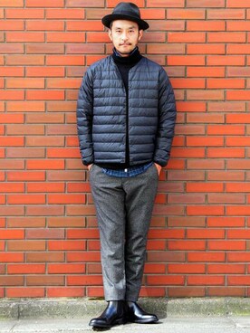 BEAUTY\u0026YOUTH UNITED ARROWS|BEAUTY\u0026YOUTH UNITED ARROWSさんの「BY PERTEX QUIXDOWN Vネックカーディガン