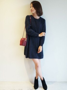 BEAUTY&YOUTH UNITED ARROWSさん（レディース・163cm）の冬コーディネート