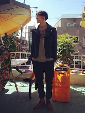「grenson」｜hojung choiさん（メンズ・182cm）の夏コーディネート