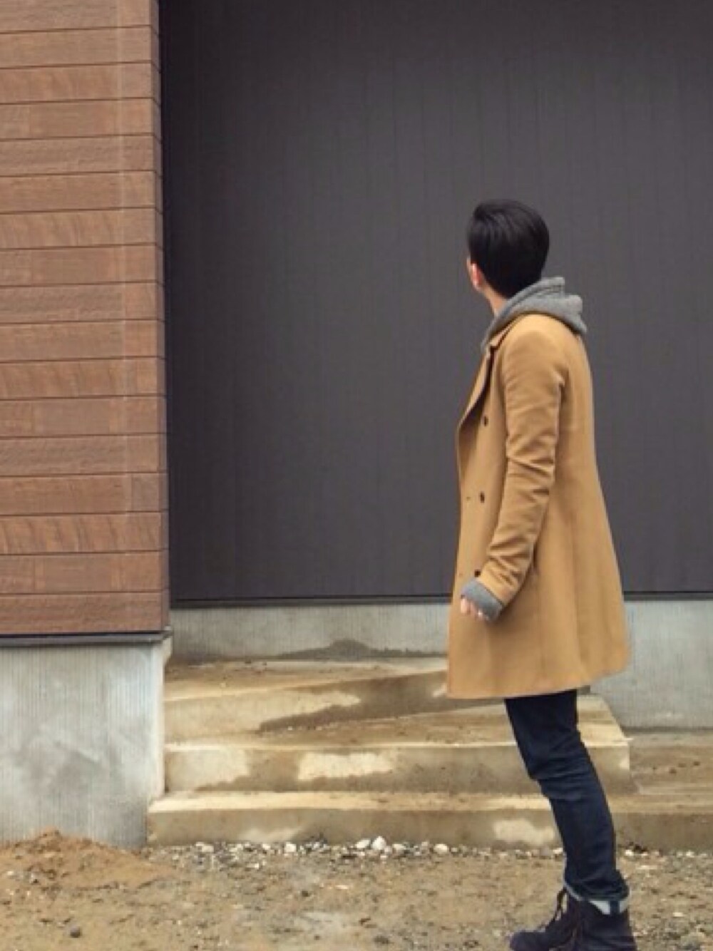 ATTACHMENTのピーコートを使った人気ファッションコーディネート - WEAR