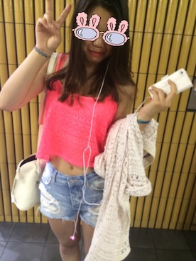 「お祭り」｜「アイテム（ジャケット/アウター）」を使った、moepiさん（レディース・165cm）の夏コーディネート