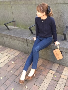 kumemiさん（レディース・154cm）の秋コーディネート