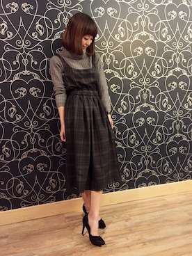 「NY」｜kumemiさん（レディース・154cm）の秋コーディネート