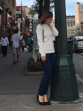 「NY」｜kumemiさん（レディース・154cm）の秋コーディネート