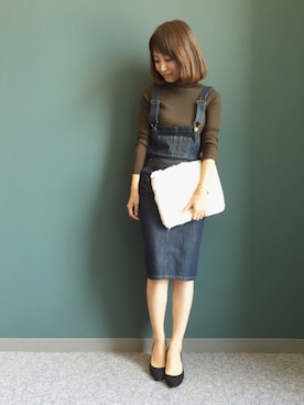 kumemiさん（レディース・154cm）の秋コーディネート