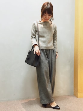 kumemiさん（レディース・155cm）の冬コーディネート