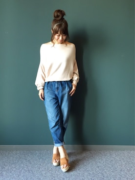 kumemiさん（レディース・155cm）の春コーディネート