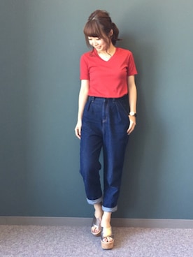 kumemiさん（レディース・155cm）の春コーディネート