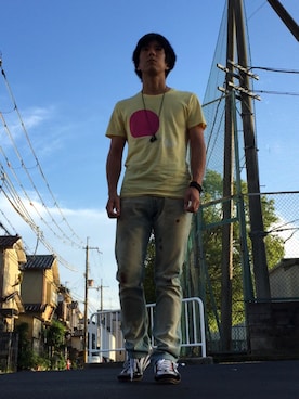 「ATTACHMENT（アタッチメント）のアイテム（アクセサリー）」を使った、ayumuさん（メンズ・170cm）の秋コーディネート