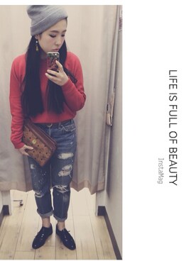 MIKI FUKUSHIMAさんのコーディネート