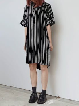 「アイテム（ワンピース）」を使った、momokaさん（レディース・163cm・10代）の秋コーディネート