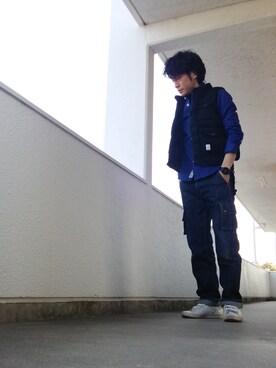「SURPLUS（サープラス）のアイテム」を使った、takuyaさん（メンズ・171cm）の冬コーディネート