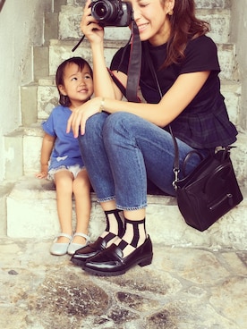 「ソックス」｜minamiさん（レディース・165cm）の春コーディネート