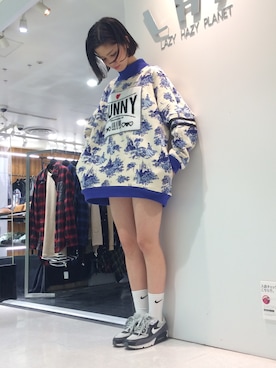 「Little sunny bite（リトルサニーバイト）のアイテム（ワンピース/ドレス）」を使った、Hikaru Shimizuさん（レディース・165cm）の秋コーディネート