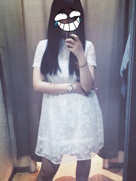 「CANDIES（キャンディーズ）のアイテム」を使った、PrideNPrejudiceJLさん（レディース・173cm）の春コーディネート