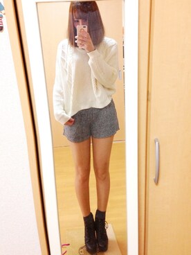 ゆんさん（レディース・155cm）の秋コーディネート