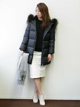 「Glen Prince（グレンプリンス）のアイテム」を使った、nano・universe lady's webeditorさん（レディース・171cm）の秋コーディネート