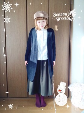 こっちさん（レディース・155cm）の冬コーディネート