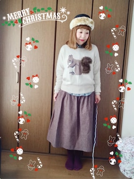 こっちさん（レディース・155cm）の冬コーディネート