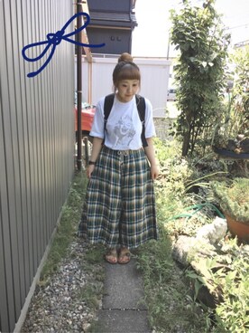 こっちさん(レディース・155cm)の夏コーディネート