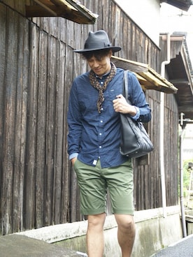 「アイテム（その他パンツ）」を使った、ZAKIsan🌏さん（メンズ・181cm）の夏コーディネート