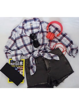 「URBANEARS（アーバンイヤーズ）のアイテム」を使った、micc_1011さん（レディース・166cm）の夏コーディネート