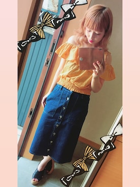 824さん（レディース・158cm）の夏コーディネート