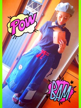 824さん（レディース・158cm）の夏コーディネート